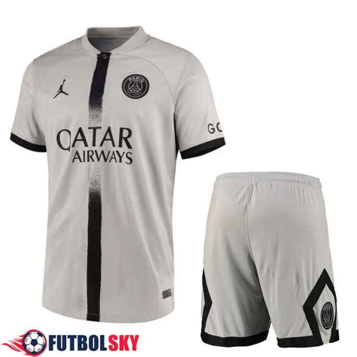 Camisetas De Futbol PSG Segunda + Cortos 2022/2023