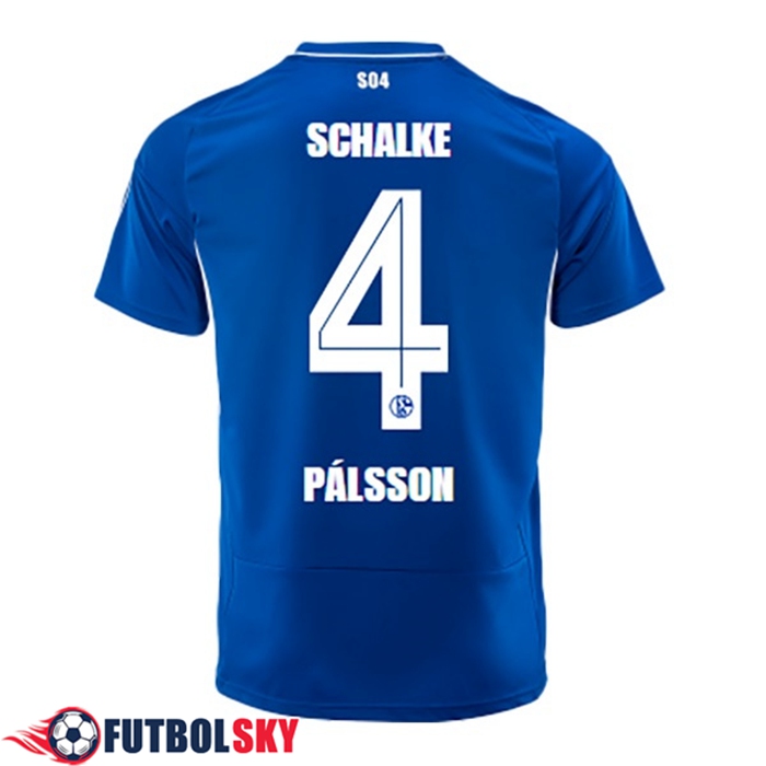 Camisetas De Futbol Schalke 04 (PÁLSSON #4) 2022/23 Primera