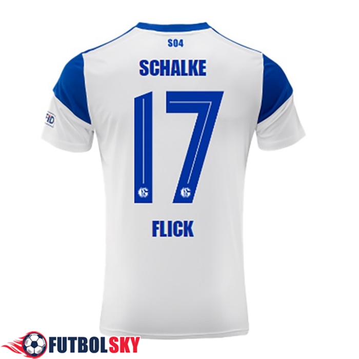 Camisetas De Futbol Schalke 04 (FLICK #17) 2022/23 Segunda