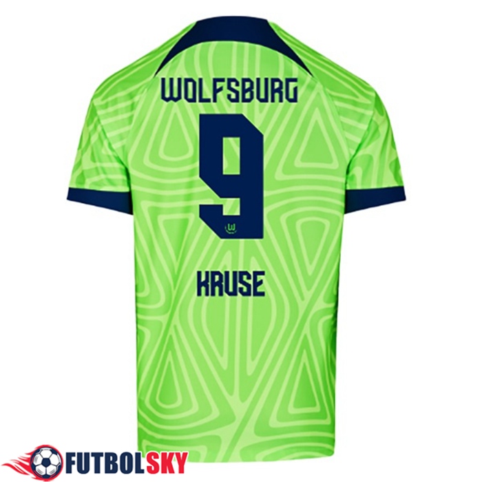 Camisetas De Futbol Vfl Wolfsburg (KRUSE #9) 2022/23 Primera
