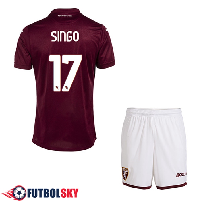 Camisetas De Futbol Torino (SINGO #17) Ninos Primera 2022/23