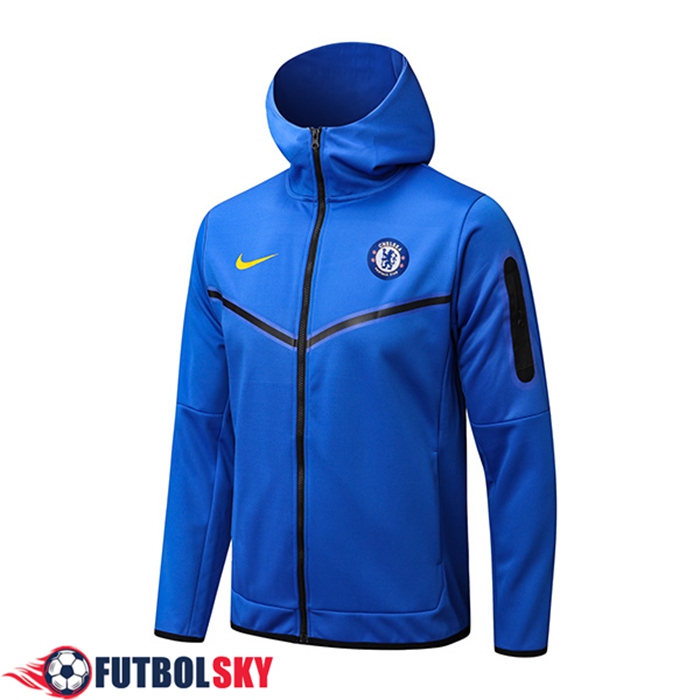 Chaqueta Con Capucha FC Chelsea Azul 2022/2023