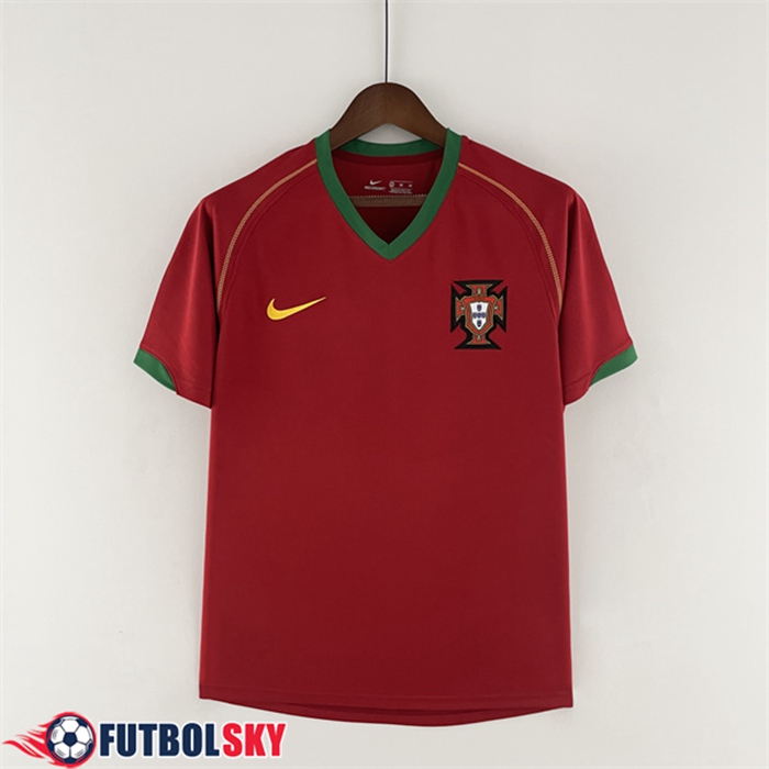 Camisetas De Futbol Portugal Retro Primera 2006