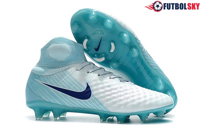 Nike Botas De Fútbol Magista Obra II Azul Claro
