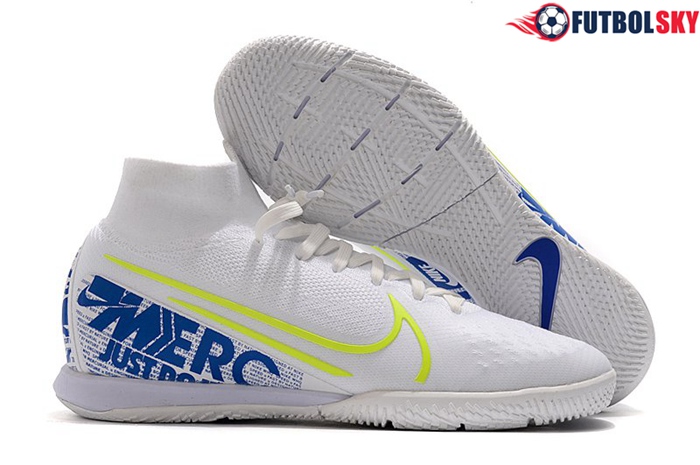 Nike Botas De Fútbol Mercurial Superfly 7 Elite MDS IC Blanco
