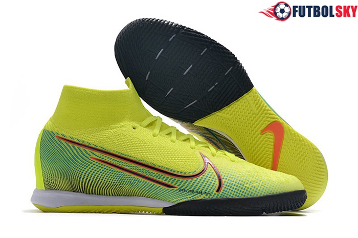 Nike Botas De Fútbol Mercurial Superfly 7 Elite MDS IC Amarillo/Verde