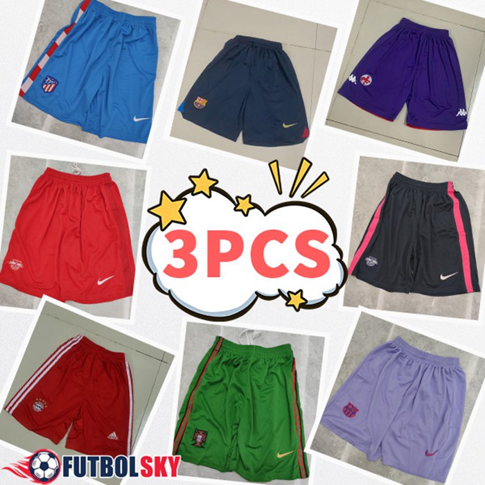 Cortos de Futbol - Enviado al azar 3PCS