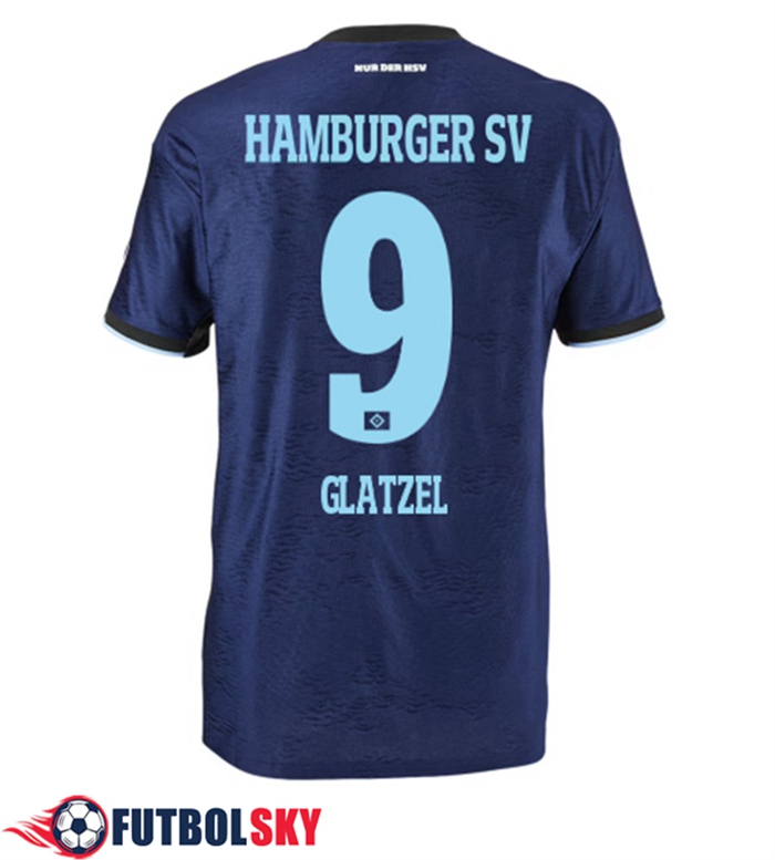 Camisetas De Futbol HSV Hamburg (GLATZEL #9) 2022/2023 Segunda