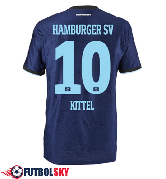 Camisetas De Futbol HSV Hamburg (KITTEL #10) 2022/2023 Segunda