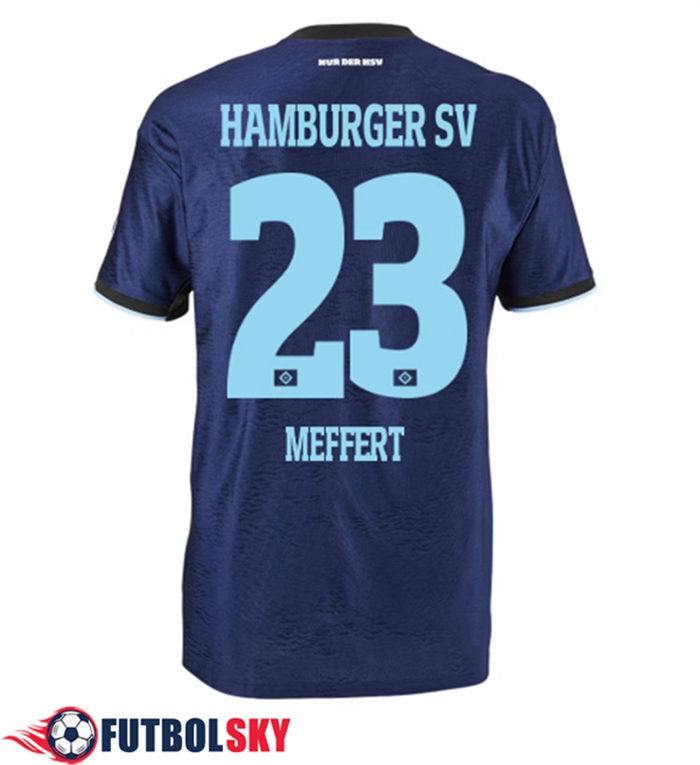 Camisetas De Futbol HSV Hamburg (MEFFERT #23) 2022/2023 Segunda