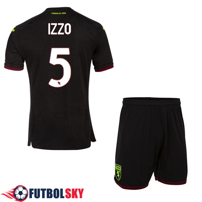 Camisetas De Futbol Torino (IZZO #5) Ninos Tercera 2022/2023