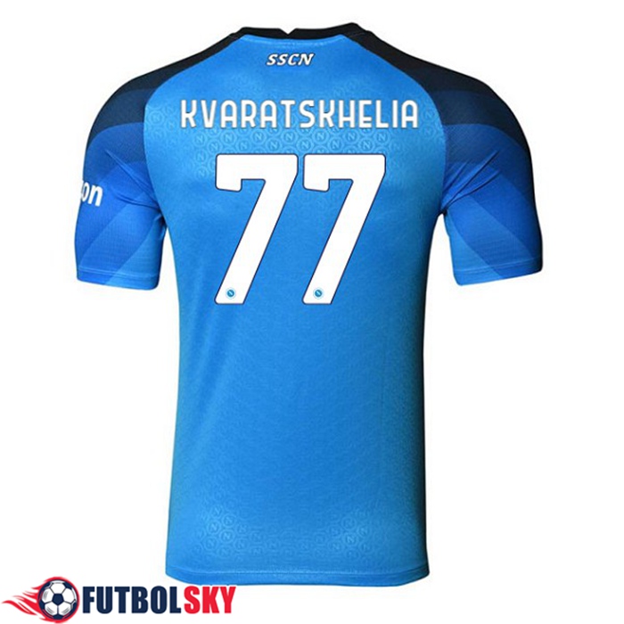 Camisetas De Futbol SSC Napoli (KVARATSKHELIA #77) 2022/2023 Primera
