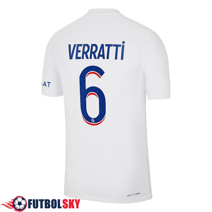 Nueva Camisetas De Futbol PSG (VERRATTI #6) 2022/2023 Tercera