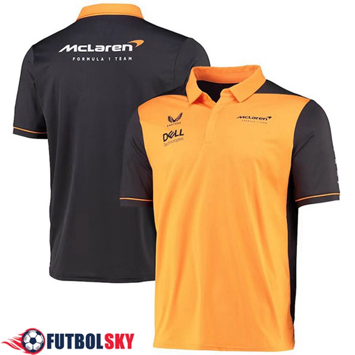 Polo F1 McLaren Team Naranja/Negro 2022
