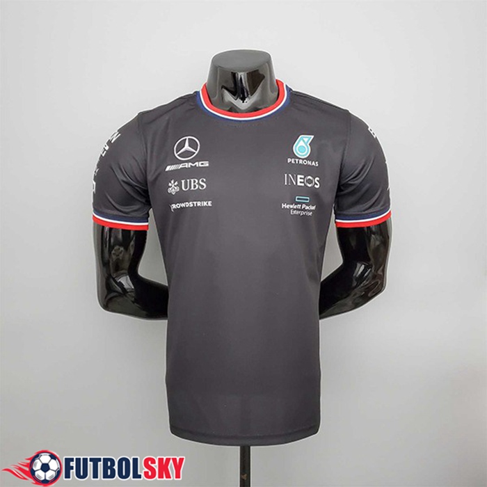 T-Shirt F1 Mercedes Benz Team Negro 2022