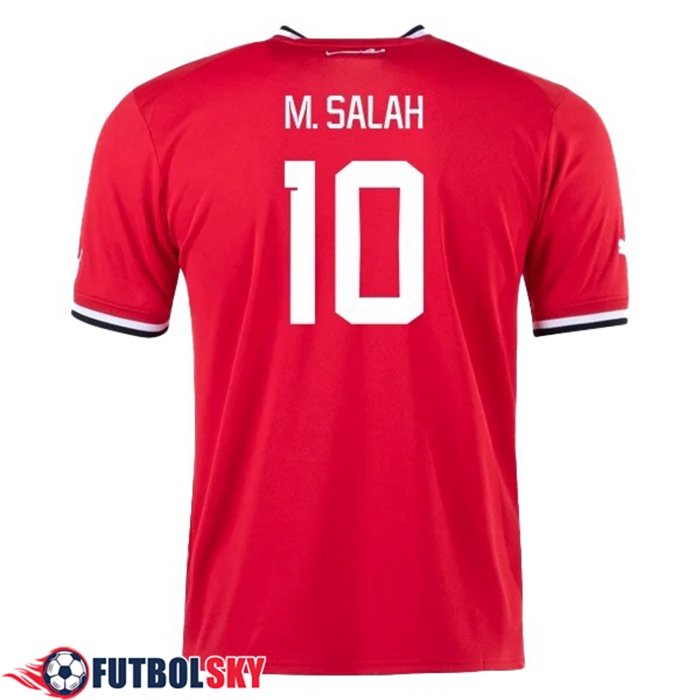 Camiseta Equipo Nacional Egipto (M.SALAH #10) 2022/2023 Primera