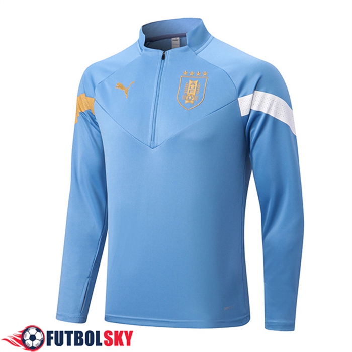 Sudadera De Entrenamiento Uruguay Azul Claro 2022/2023