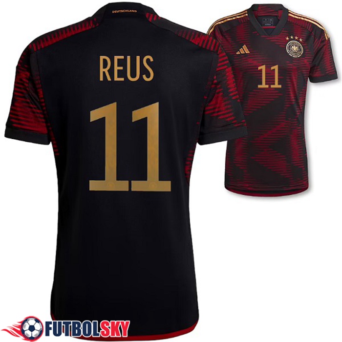Camisetas De Futbol Alemania (REUS #11）Copa Del Mundo 2022 Segunda
