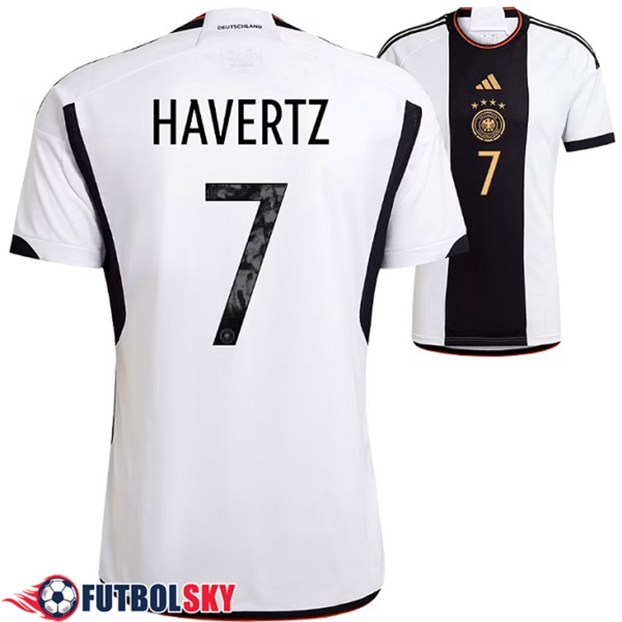 Camisetas De Futbol Alemania (HAVerdeZ #7）Copa Del Mundo 2022 Primera