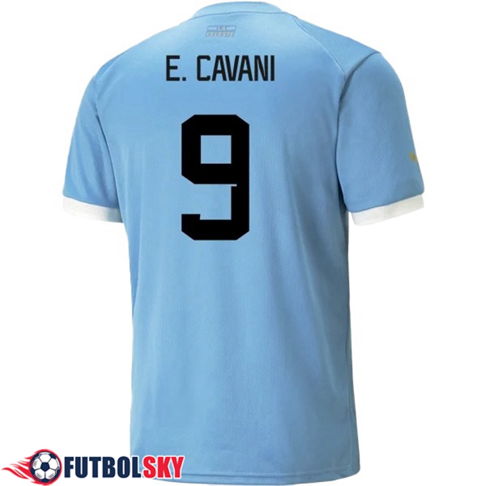 Camisetas De Futbol Uruguay (L.SUAREZ #9）Copa Del Mundo 2022 Primera