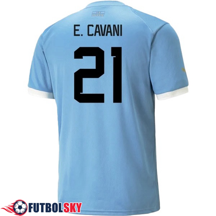 Comprar Camisetas De Futbol Uruguay (E.CAVANI 21）Copa Del Mundo 2022