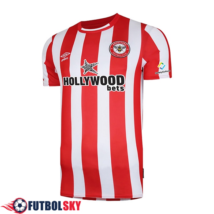 Nueva Camisetas De Futbol Brentford Primera 2022/2023