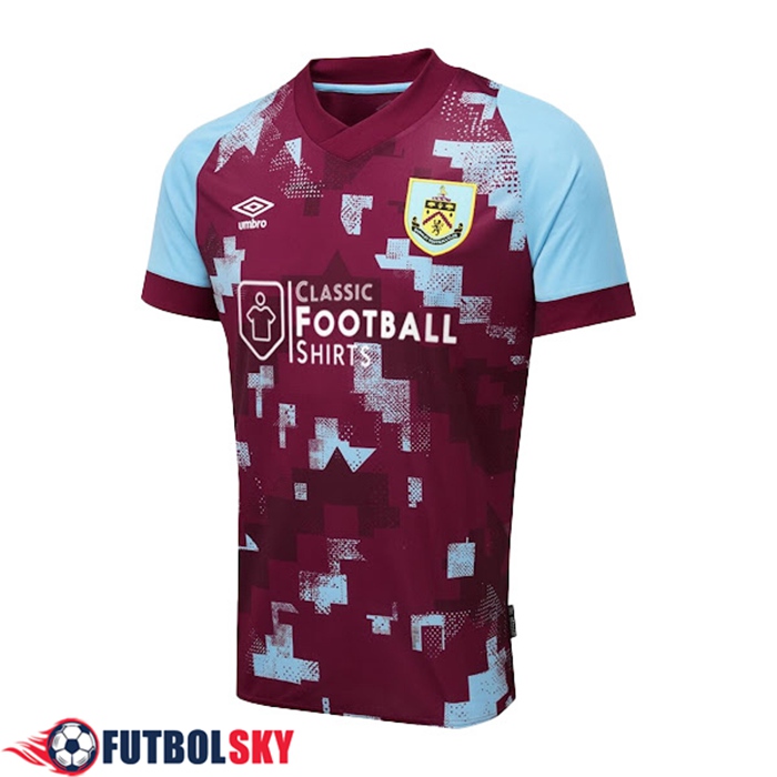 Nueva Camisetas De Futbol Burnley Primera 2022/2023