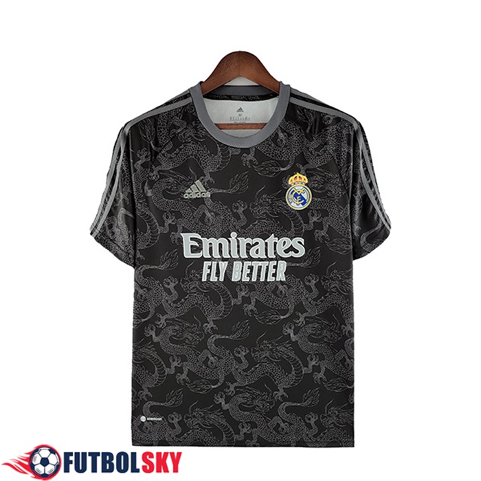 Comprar Nueva Camisetas De Futbol Real Madrid Special Edition Negro 2022/2023 Replicas Exactas