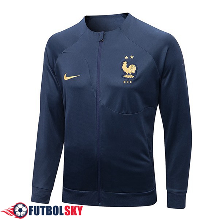 Chaquetas Futbol Francia Azul Marino 2022/2023