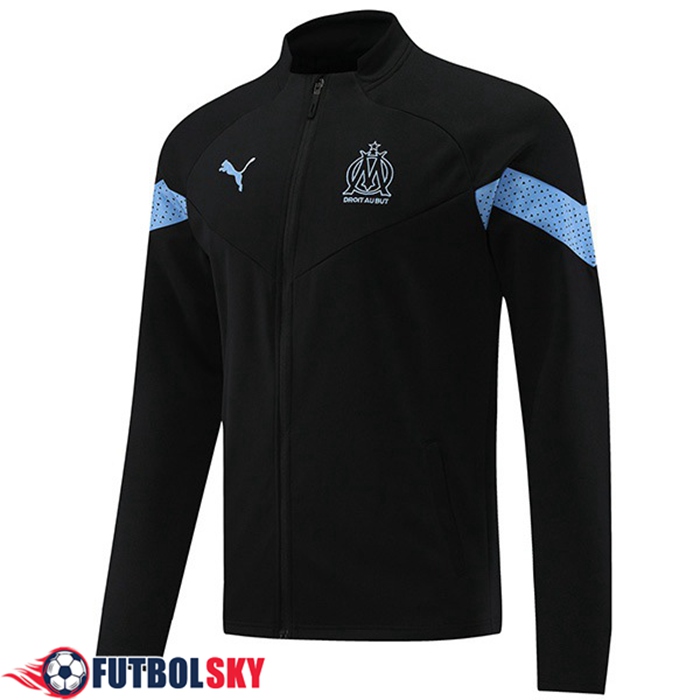 Chaquetas Futbol Marsella Negro 2022/2023