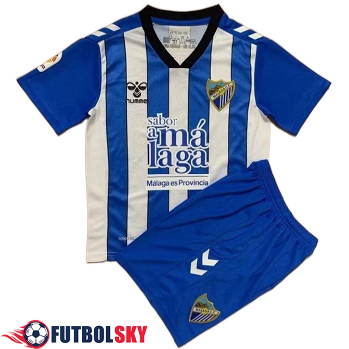 Nueva Camisetas De Futbol Malaga Ninos Primera 2022/2023