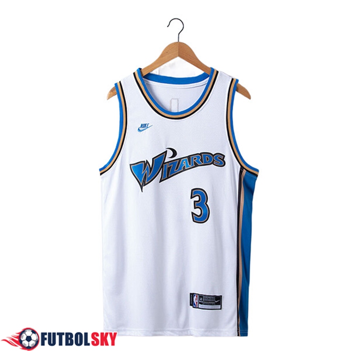 Camisetas Washington Wizards (BEAL #3) 2022/23 Blanco