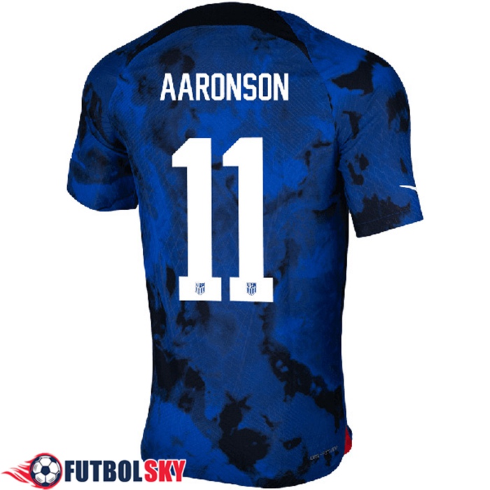 Camiseta Equipo Nacional Estados Unidos (AARONSON #11) 2022/2023 Segunda