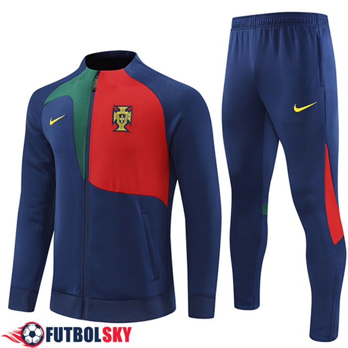 Chandal Equipos De Futbol - Chaqueta Portugal Azul marino 2022/2023