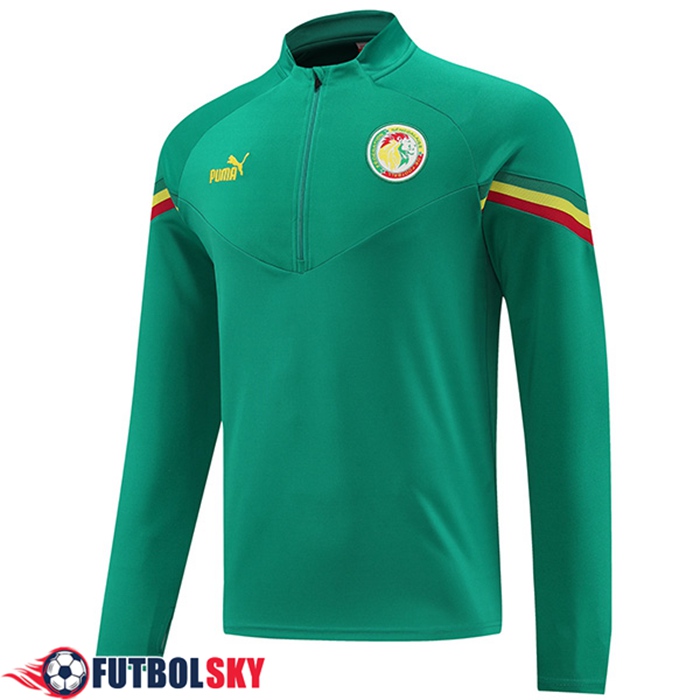 Sudadera De Entrenamiento Sénégal Verde 2022/2023