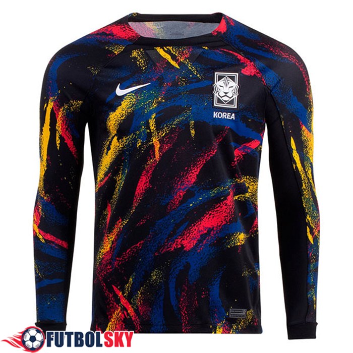 Nueva Camisetas De Futbol Corea Segunda Manga Larga Copa Del Mundo 2022