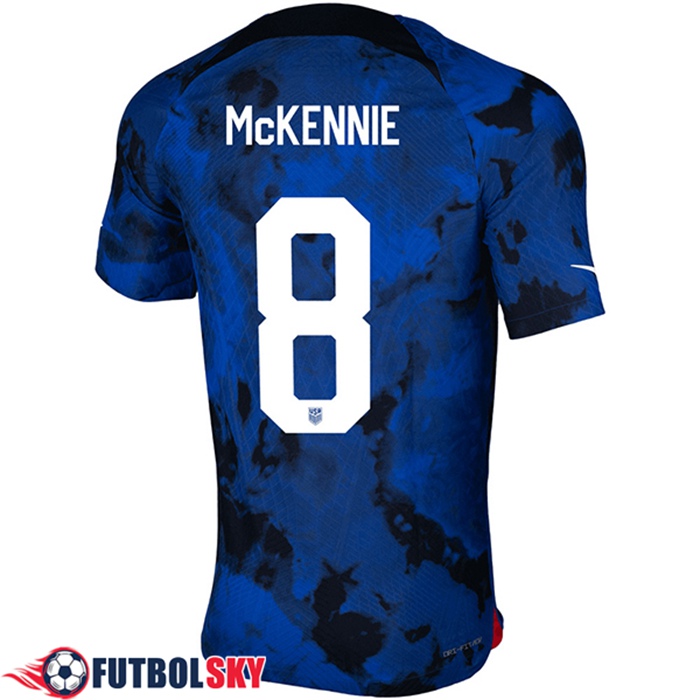 Camisetas De Futbol Estados Unidos (McKENNIE #8) Copa Del Mundo 2022 Segunda