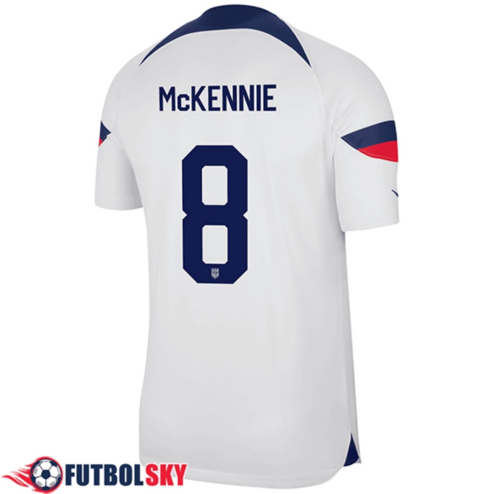 Camisetas De Futbol Estados Unidos (McKENNIE #8) Copa Del Mundo 2022 Primera