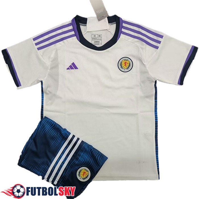 Nueva Camisetas De Futbol Escocia Ninos Segunda 2022/2023