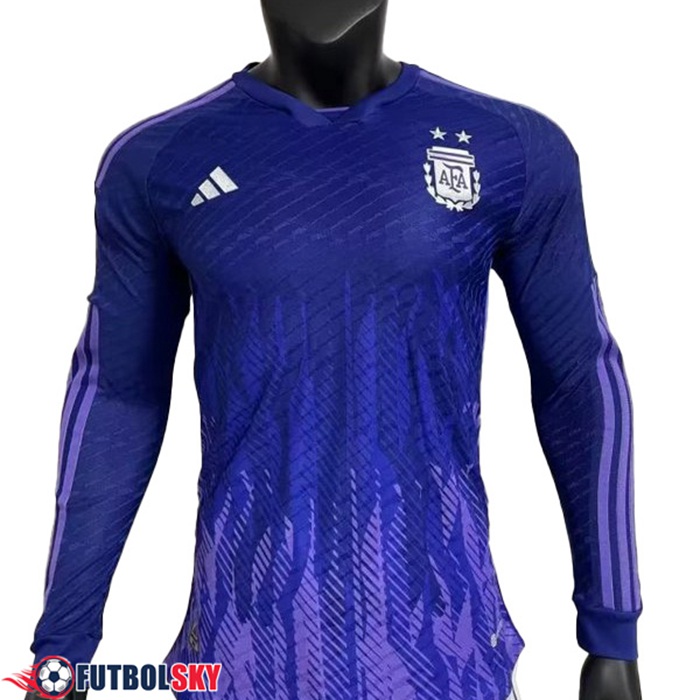 Comprar Camisetas De Futbol Argentina Segunda Manga Larga Copa Del