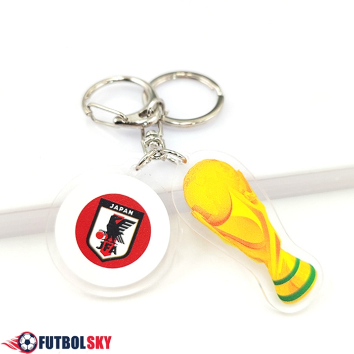 Nueva Titular de la clave Arrondir Copa Del Mundo 2022 + Japon Blanco/Rojo