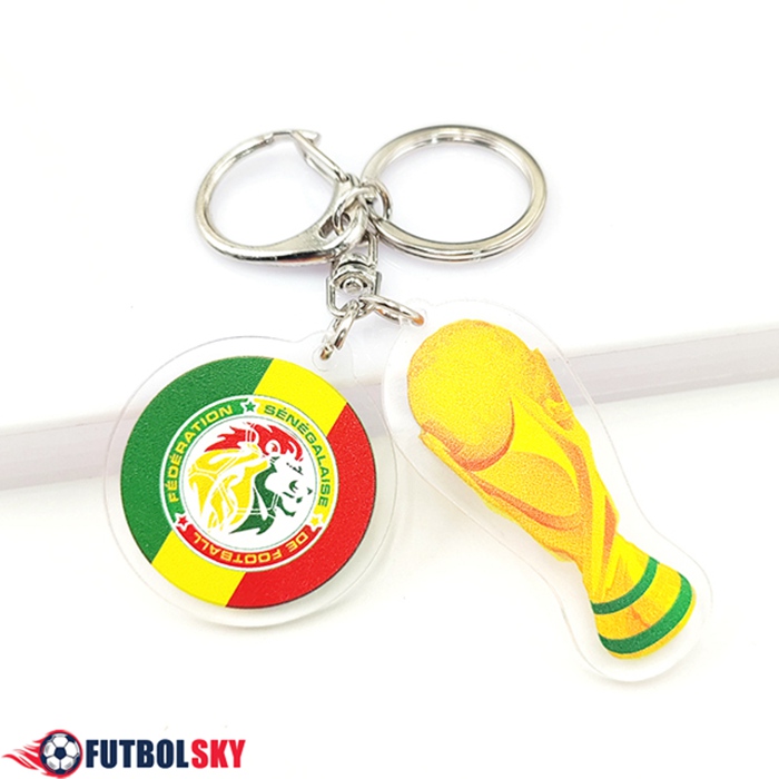 Nueva Titular de la clave Arrondir Copa Del Mundo 2022 + Senegal Verde/Amarillo/Rojo