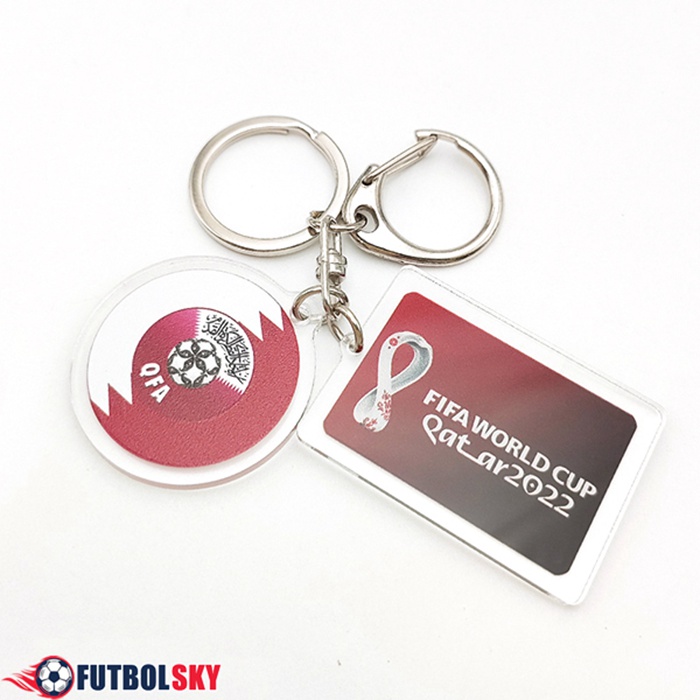 Nouvelle Titular de la clave Copa Del Mundo 2022 Qatar Marrón