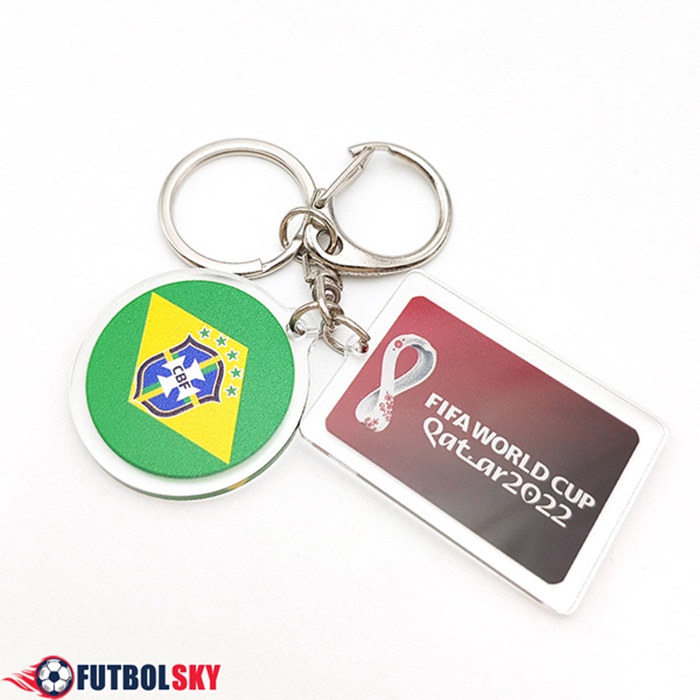 Nouvelle Titular de la clave Copa Del Mundo 2022 Brasil Verde