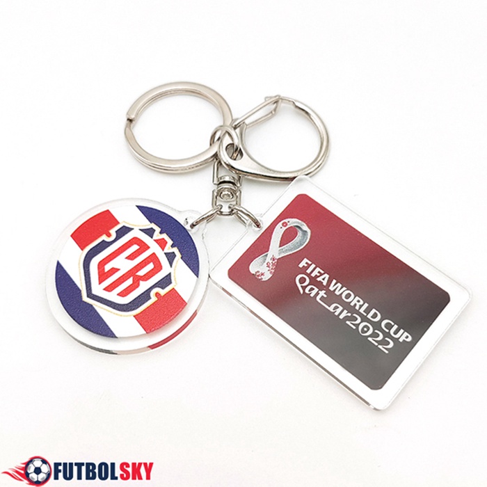 Nouvelle Titular de la clave Copa Del Mundo 2022 Costa Rica Azul/Blanco/Rojo