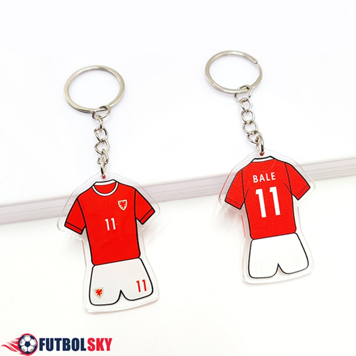 Nueva Titular de la clave Copa Del Mundo 2022 Gales (BALE) Rojo