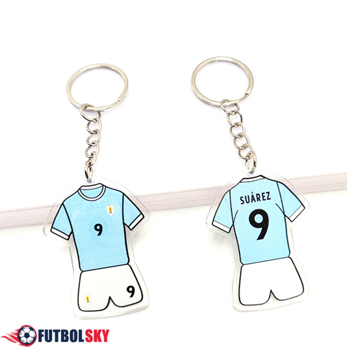 Nueva Titular de la clave Copa Del Mundo 2022 Uruguay (SUÁREZ) Azul Claro