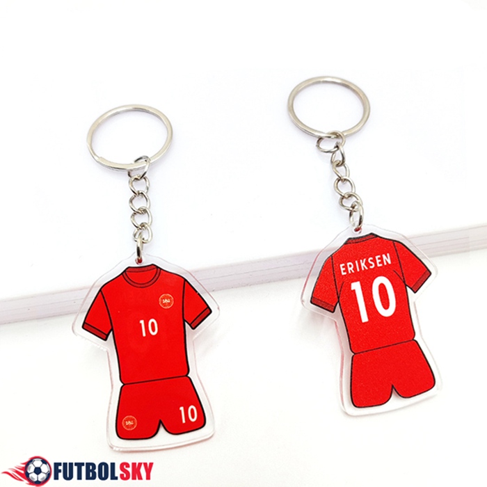 Nueva Titular de la clave Copa Del Mundo 2022 Dinamarca (ERIKSEN) Rojo