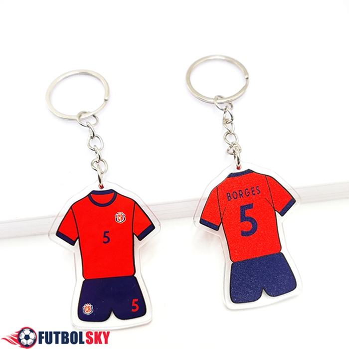 Nueva Titular de la clave Copa Del Mundo 2022 Costa Rica (BORGES) Rojo/Azul