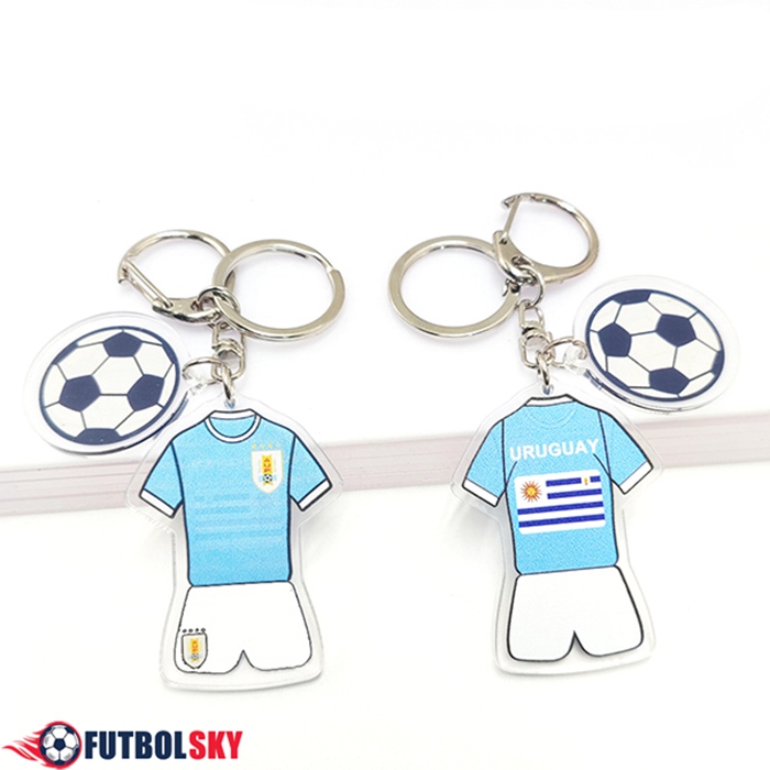 Nueva Titular de la clave futbol Copa Del Mundo 2022 Uruguay Azul Claro